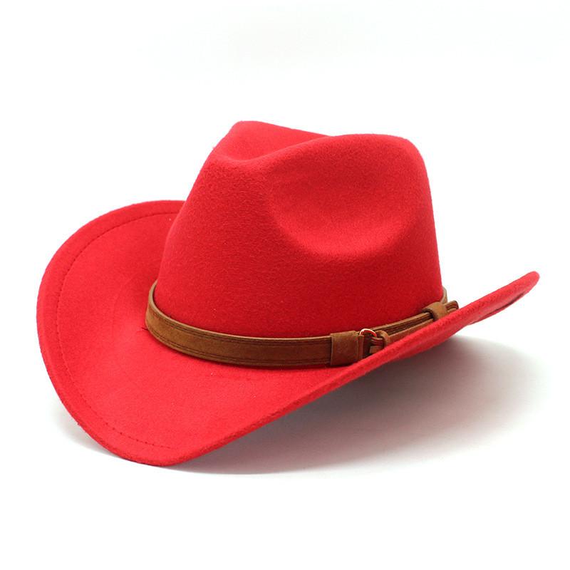 Western Cowboy Hat With Satin Weave For Men And Women Summer Winter Sun Protection