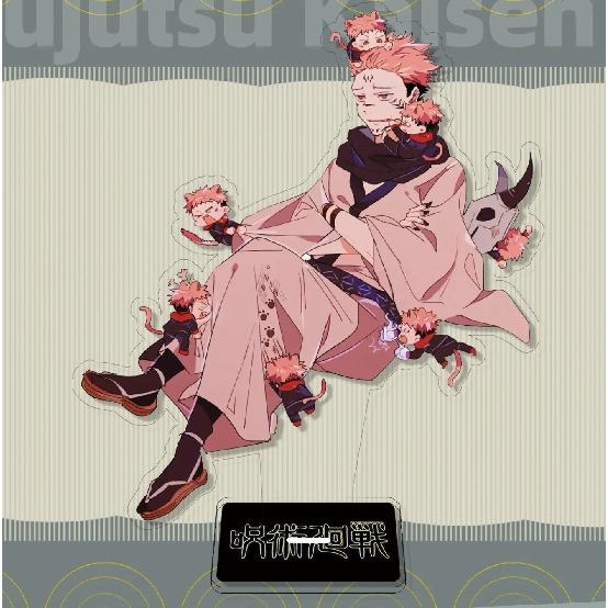 Аниме дзюдзюцу Кайсен фигурка Юджи Итадори косплэй акриловая подставка для аксессуаров — фото 4