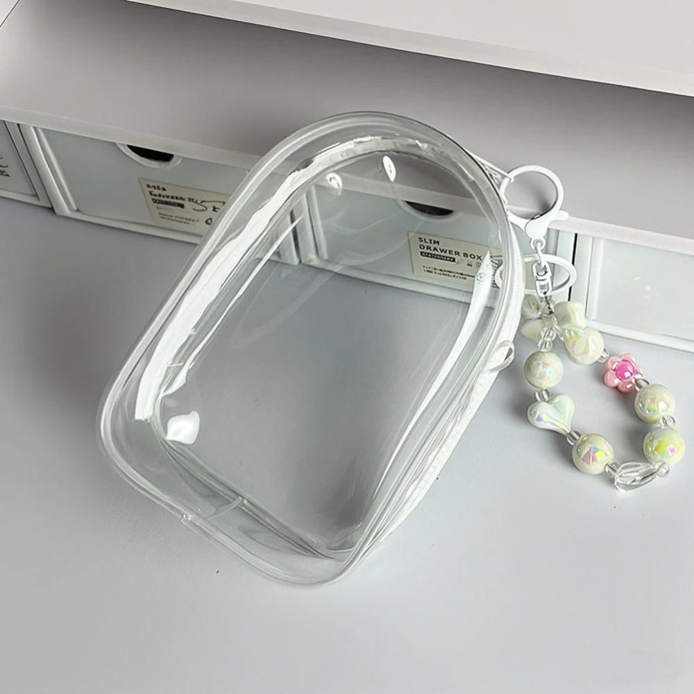 

Labubu Protect Case Labubu Sitting Party 15/17cm Cotton Doll Shoulder Pain Bag PVC Storage Bag Labubu Walk Bag Dustproof no doll