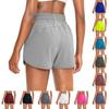 Women's High Waist Elastic Waistband Sport Shorts with Pockets Lightweight Running Casual Activewear Bottoms