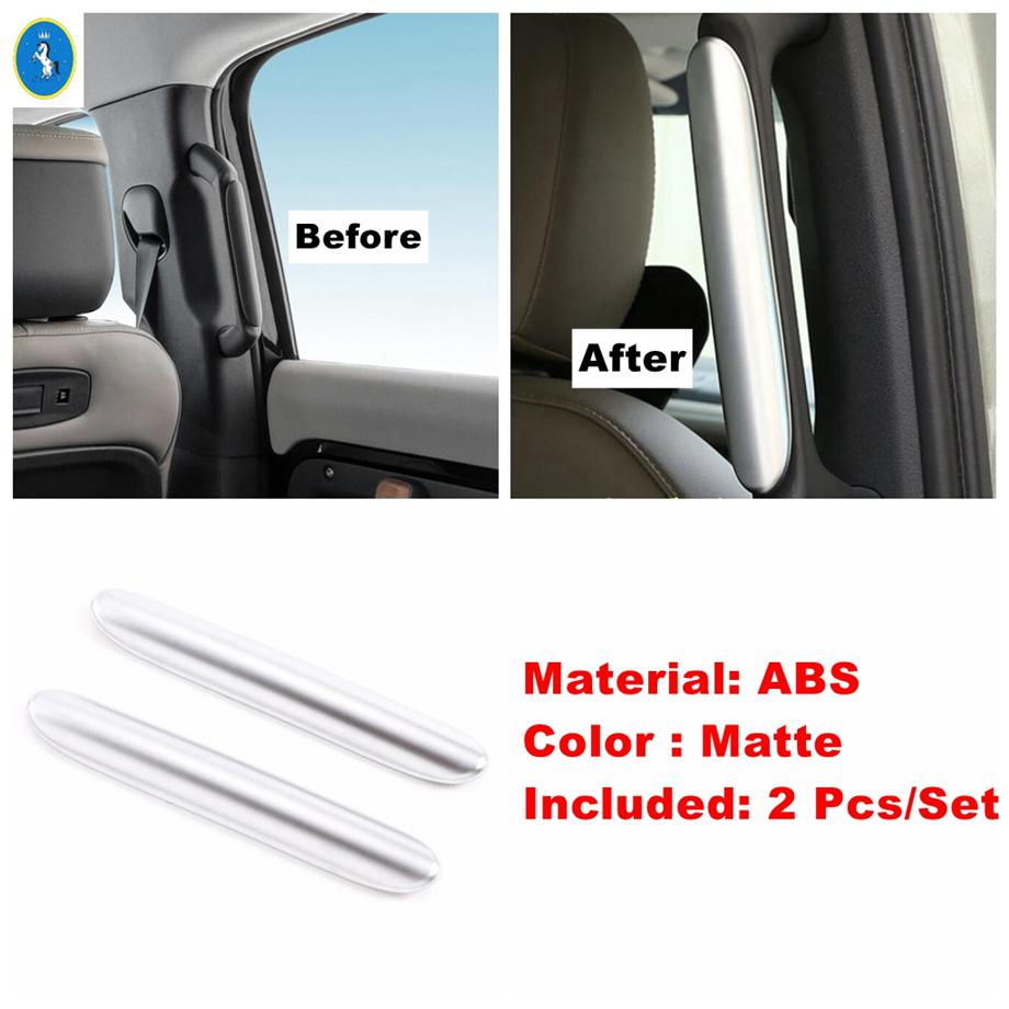 

Matte Lift Button / Air AC / Gear Box / Water Cup Holder Panel Cover Trim Accessories For Land Rover Defender 110 Pillar B Handle