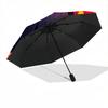 1PC Demon Slayer: Kimetsu no Yaiba Automatic Folding Umbrella, Sturdy And Durable Automatic Folding Umbrella with 8 Ribs,  a0911025