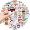 60 Cute Pinched Expression Packs Graffiti Stickers Decorate Guitar Notebook Suitcase DIY Waterproof Stickers