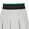 MALBON GOLF Performance Wide Pleated Skirt Light Gray (Woman)