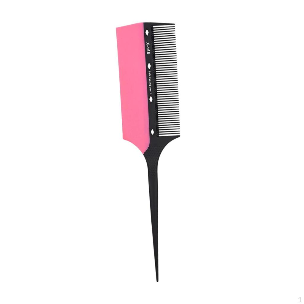 Hair Coloring Comb, Dyeing Highlighting Ergonomically Shaped, Made of PP for Efficient