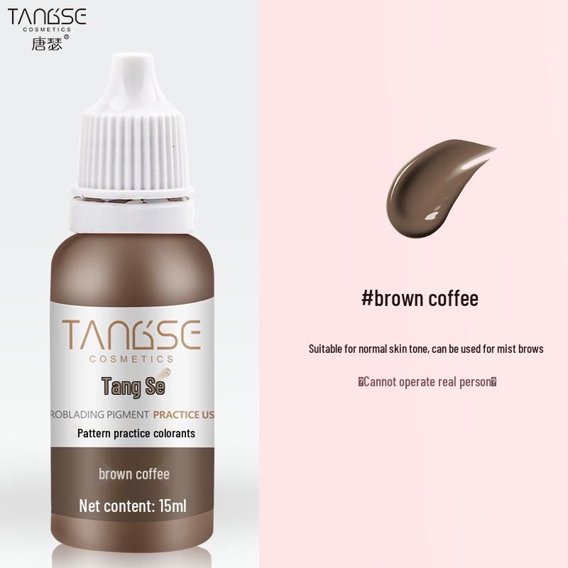 Tangse Stickerei Halbpermanente Augenbrauen- und Lippenfarbe Pigmentwerkzeuge