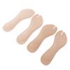 2 Pairs Flip Flop Insoles PU Leather Flip Flop Cushion Insoles Soft Shockproof Adhesive Flip Flop