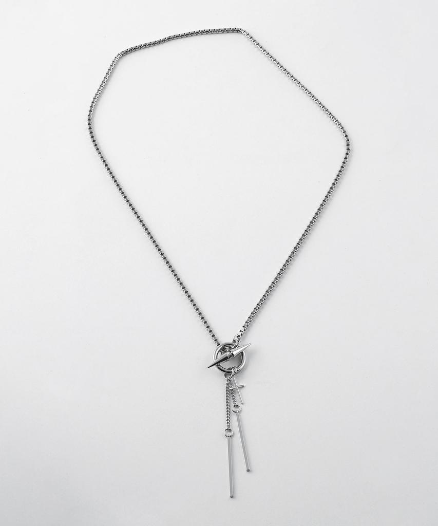 Shoveoff Svn-#148 Double Bar Necklace