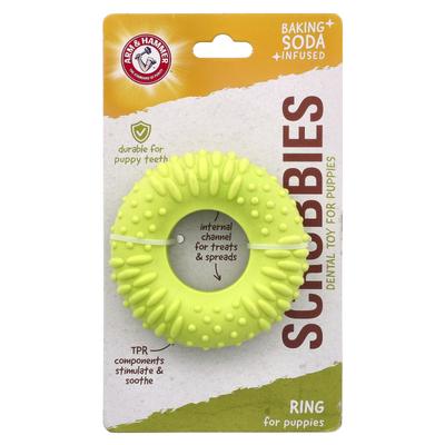 Scrub, Dental Toy for Dogs, Ring, 1 Toy