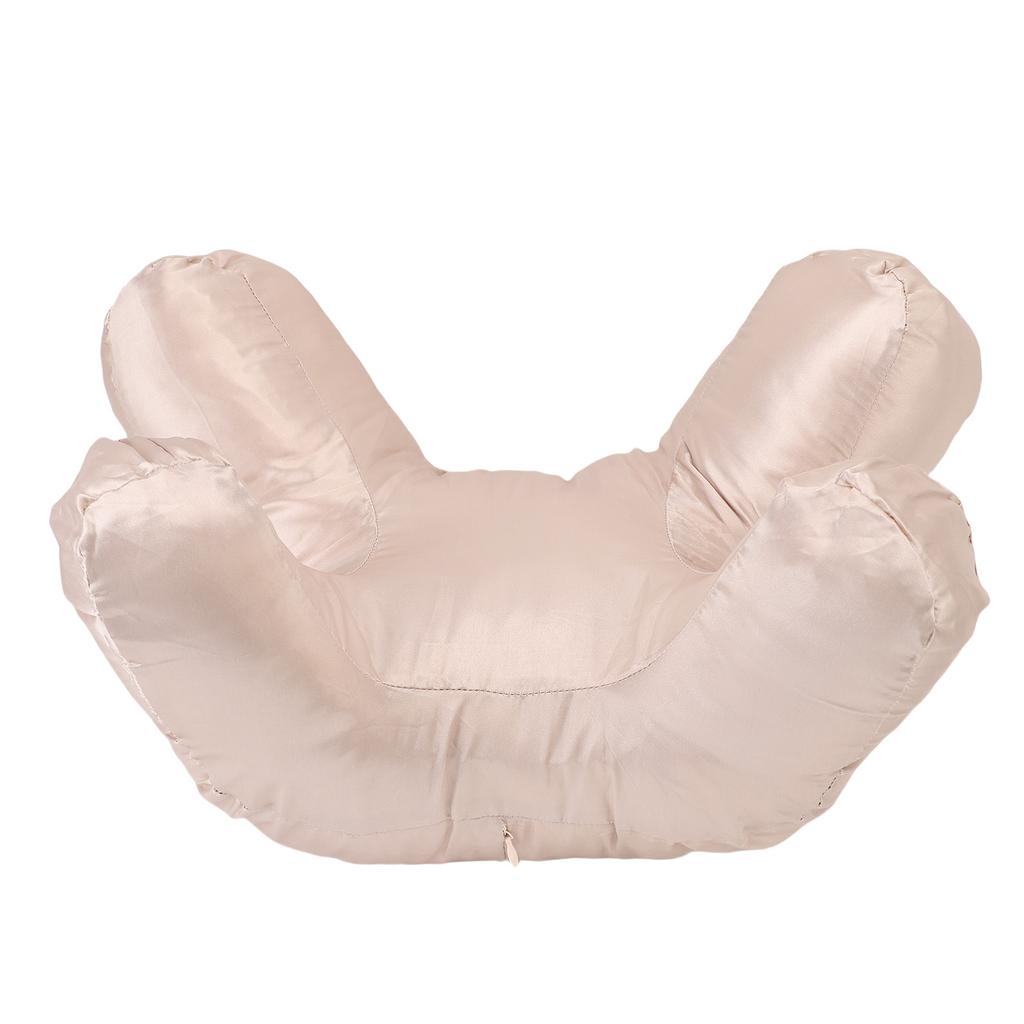 Comfortable Face Pillow Lightweight Soft Supportive Face Down Pillow for Back Side Stomach Sleeping Cotton