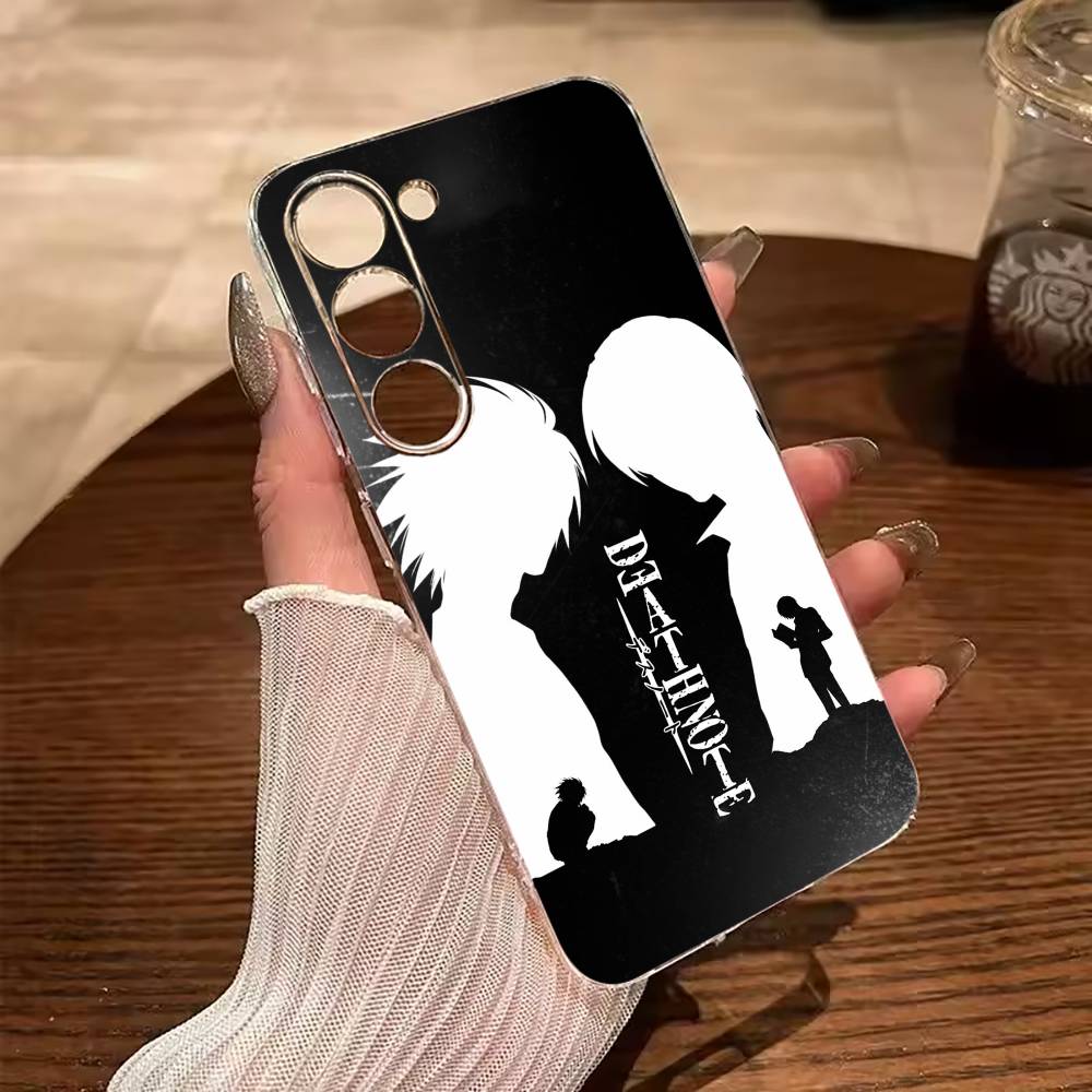 D-Death- Note-  Classic Anime Clear Soft Silicone Phone Case for Samsung Galaxy A71, A70, A52, A51, A40, A30