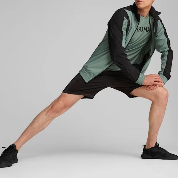 Puma Fit Full-Zip Woven Training Jacket Men Jacket Olive 523859-44