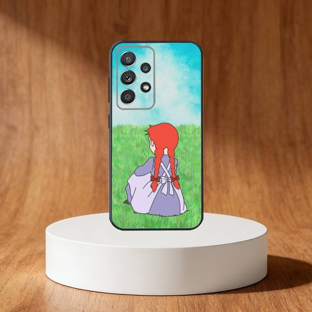 Anne of Green Gables Anne Shirley Phone Case For Samsung S25,S24,S21,S22,S23,S30,Ultra,S20,Plus,Fe,Note,10,9,5G Black Cover
