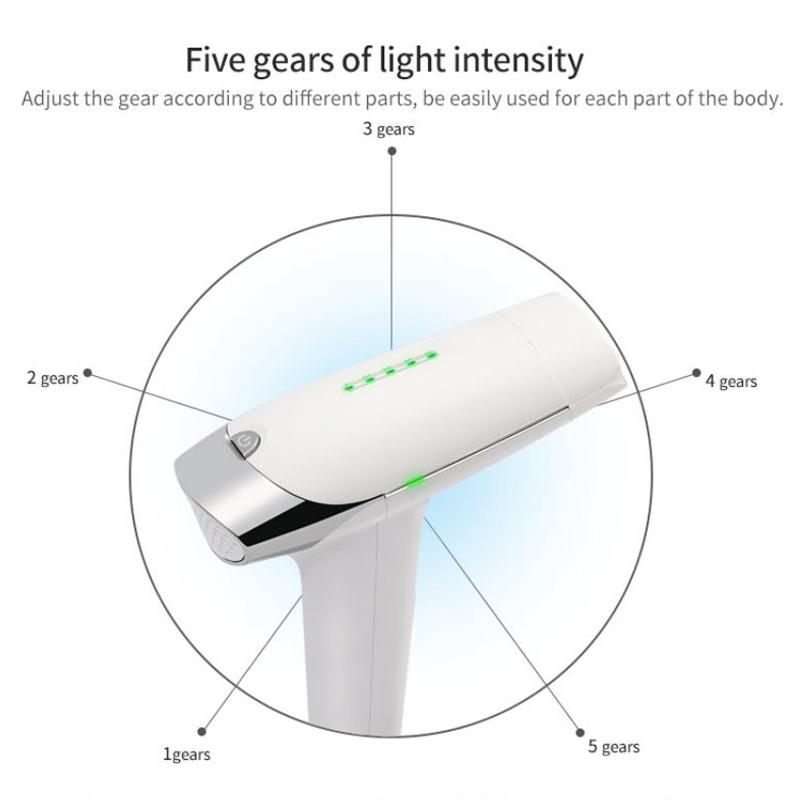 Lescolton 2in1 IPL Epilator Permanent Laser Hair Removal 400000 Home Pulse Light Depilador Bikini Trimmer Photoepilator T-009