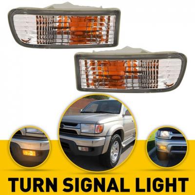 Clear Front Bumper Turn Signal Parking Lights Set For 1999-2002 Toyota 4Runner