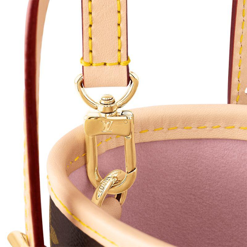 Louis Vuitton X Takashi Murakami Nano Bucket Sakura Brown M13417