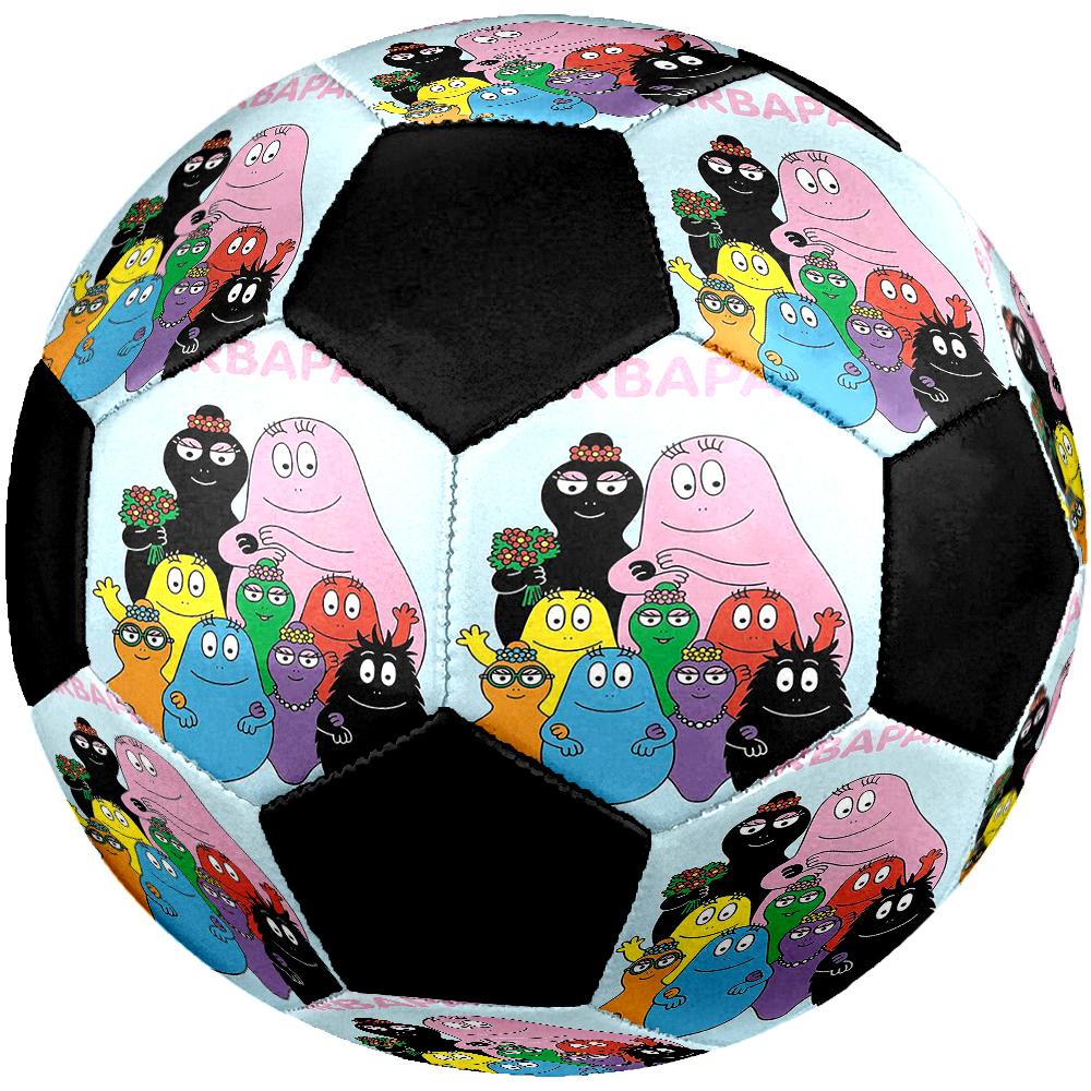 Pallone da Calcio Misura 5 Tema Barbapapa, Adatto sia per Partite Indoor che Outdoor, un Regalo Adatto a Tutti.