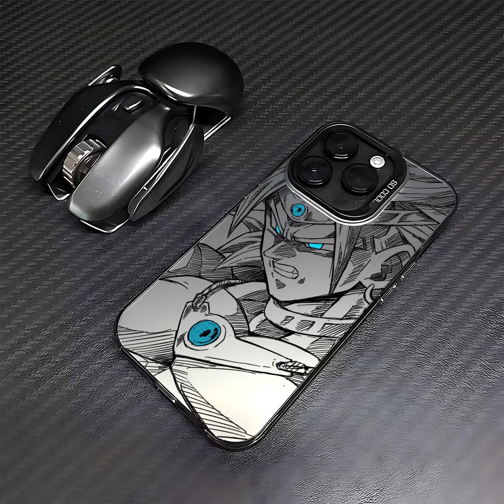 Anime Line Super Warrior Phone Case For Samsung Galaxy S26 S25 S24 S23 S22 S21 S20 Note20 FE Ultra Edge Plus 4G 5G Matte Cover