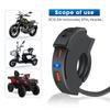 Modified Charger for Motorcycle with USB+TYPE-C Charging Dock Interface, Waterproof Slide Cover