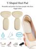 6pcs Heel Pads for Shoes Too Big Adjust Size Sponge Heel Protector Stickers High Heels Pain Relief Inserts Foot Insoles Women