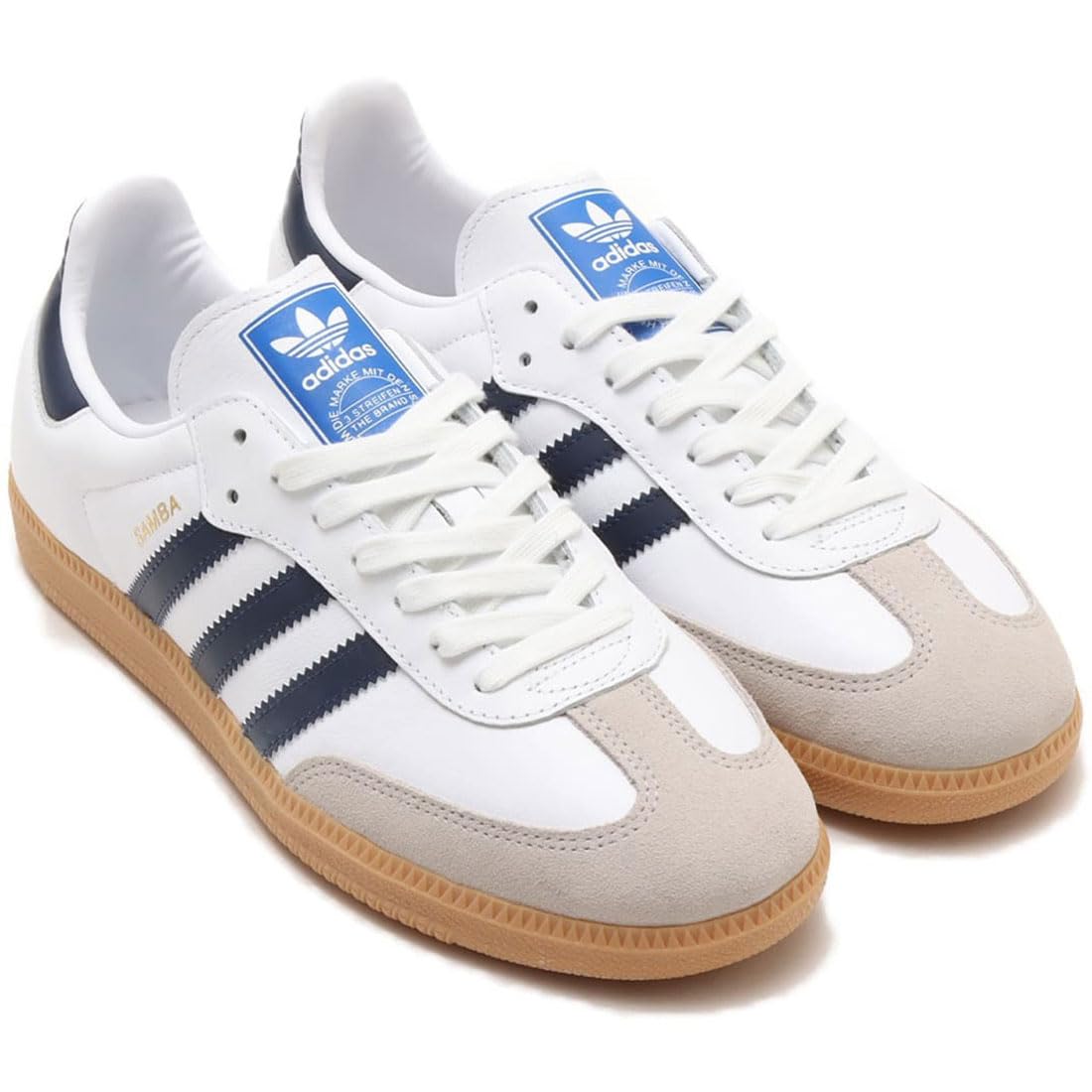 

Adidas SAMBA OG Размер Обувь, Белый/Ночной индиго/Резина, IF3814, Япония, 28.0см