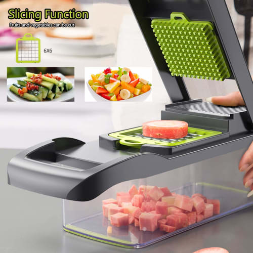 Vegetable Chopper Dicer Mandoline Slicer - Food Chopper Vegetable Spiralizer Vegetable Slicer - Onion Chopper Salad Chopper Vegetable Chopper Vegetabl