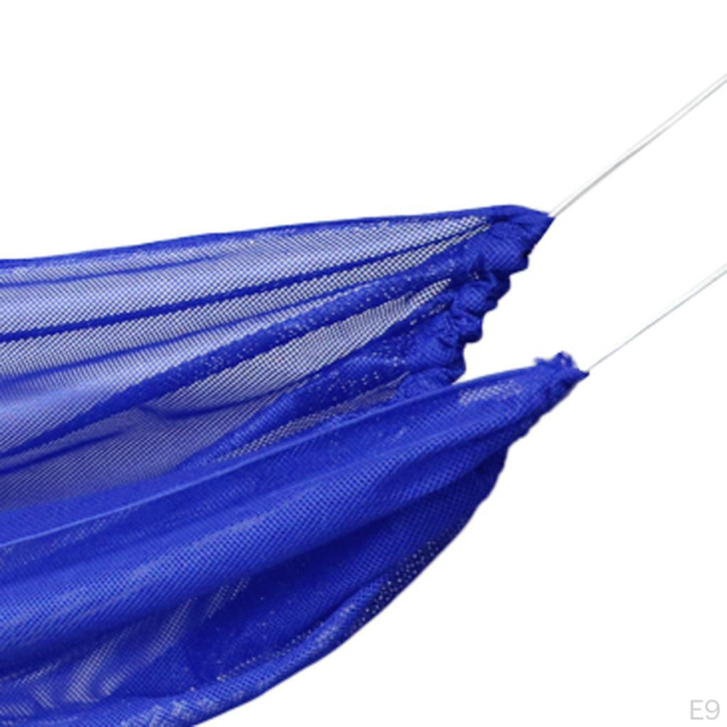 Camping Hammock Portable indoor Tree Hammock, Lightweight Fabric Mesh Hammocks for Backpacking,