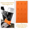 Spiked Tree Felling Wedge Portable Security Logging Tools Equipment Guide Reusable Logging Wedge Safety Chainsaw Accessories