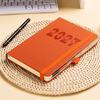 Durable English 2027 Schedule Planner Notepad 12 Months Efficiency To-do List Notebook Simple Portable Diary Writing Pads Travel