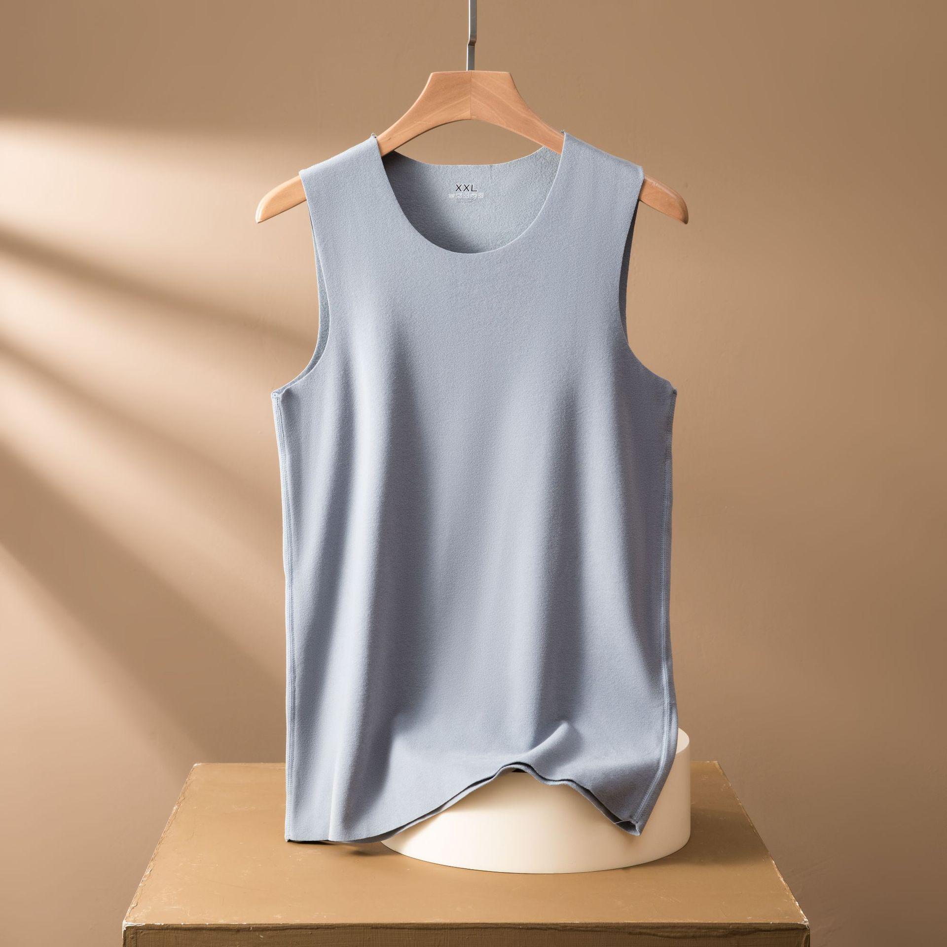 

Мужской быстросогревающий жилет из немецкого бархатного флиса с подкладкой для осени и зимы 2XL