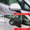 For MG 4 MG4 EV 2025 2026 ABS carbonfiber black Exterior door handle bowl cover  charge panle rearview mirror cover Accessories