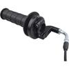 Twist Throttle Accelerator Handle Grips and Bent Cable Set for 50cc 110cc 1