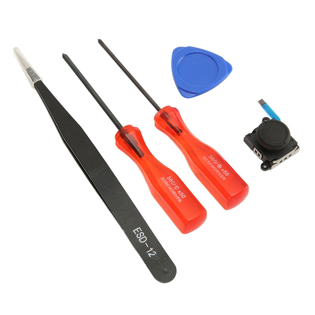 Strumenti di Ricambio per Joystick 5 in 1 Cacciaviti Kit di Strumenti di Riparazione per Sostituzione Joystick per Controller N Switch