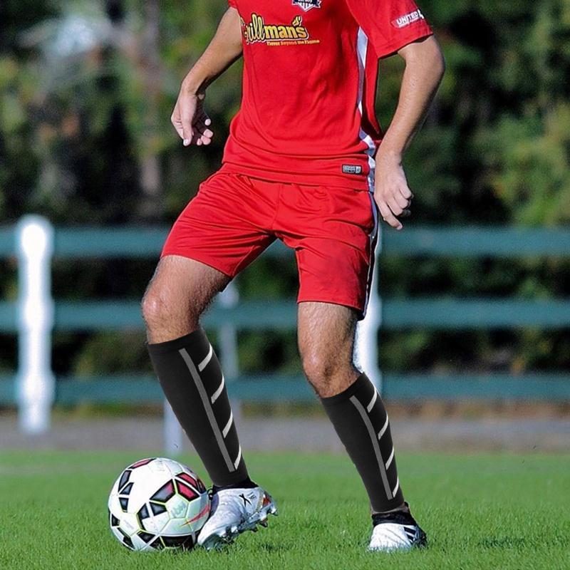 1Pair Compression Calf Sleeves UV Protection Breathable For Sports Basketball Soccer Running Cycling