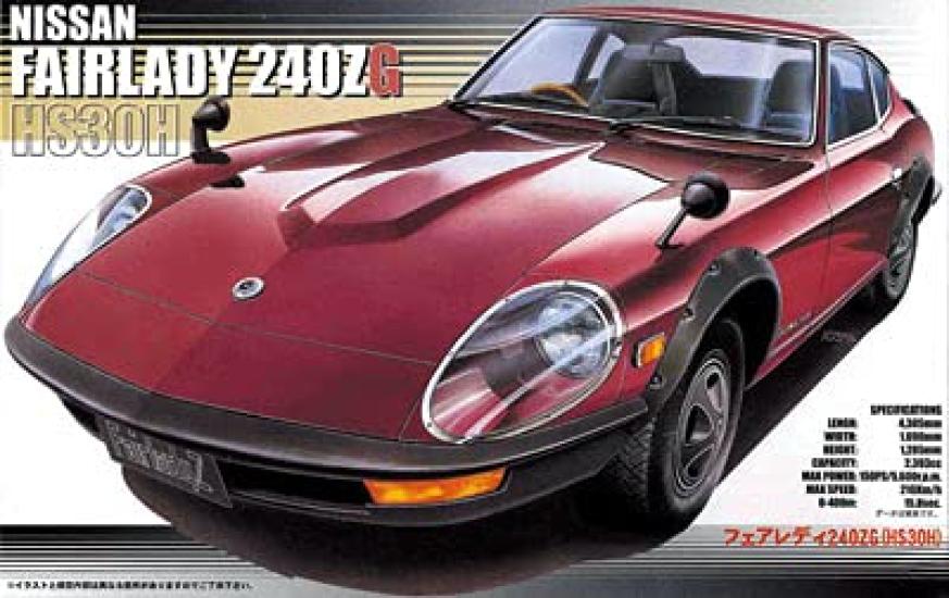 

Fujimi Models Inch Up Disc Series 95 Fairlady 240ZG 1/24 71