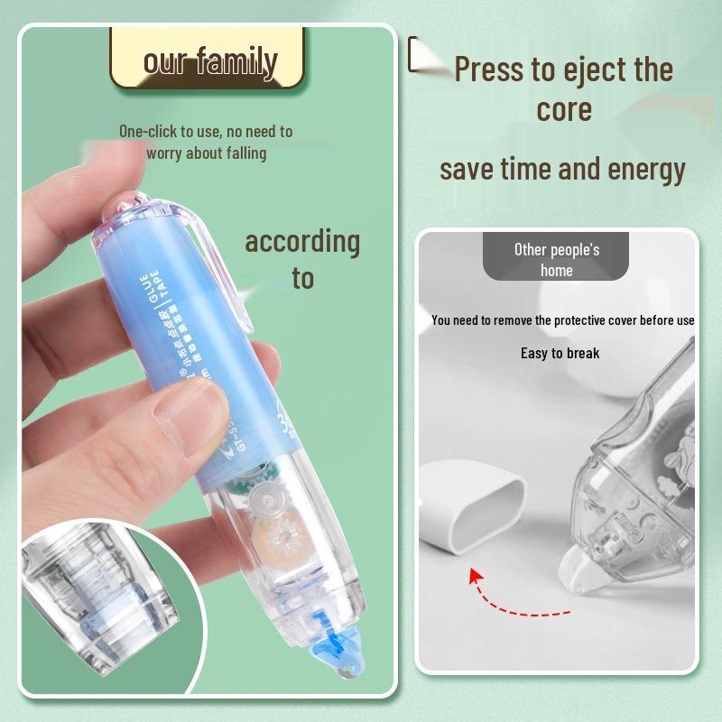 Vertical Correction Tape & Quick-Dry Double-Sided Adhesive Stick
