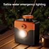 Water Activated Flashlight Salt Lamp 250 Lumen 400-Hours Long-Lasting LED Emergency Light No Charging Survival Gear for Hurricanes Needed
