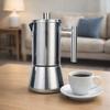 Stainless Steel Mocha Pot Antioxidant Espresso Percolator Italian Coffee Pot  Induction Cooker