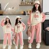 Girls' Autumn Suits, Western Style, Fashionable, Children's Spring and Autumn Leisure, Middle School Students, Big Girls, Autumn Children's Clothing