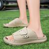 Men Slippers Soft Sandals Men's Beach Casual Shoes Outdoor Summer Platform Slides Original Male Non-slip Men Flats