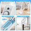 INSE Powerful Steam Mop 6 In 1 Scrubbing Steam Vac Mop High Temperature Detachable Steam Cleaner for HardFloor Carpet Kitchen F2