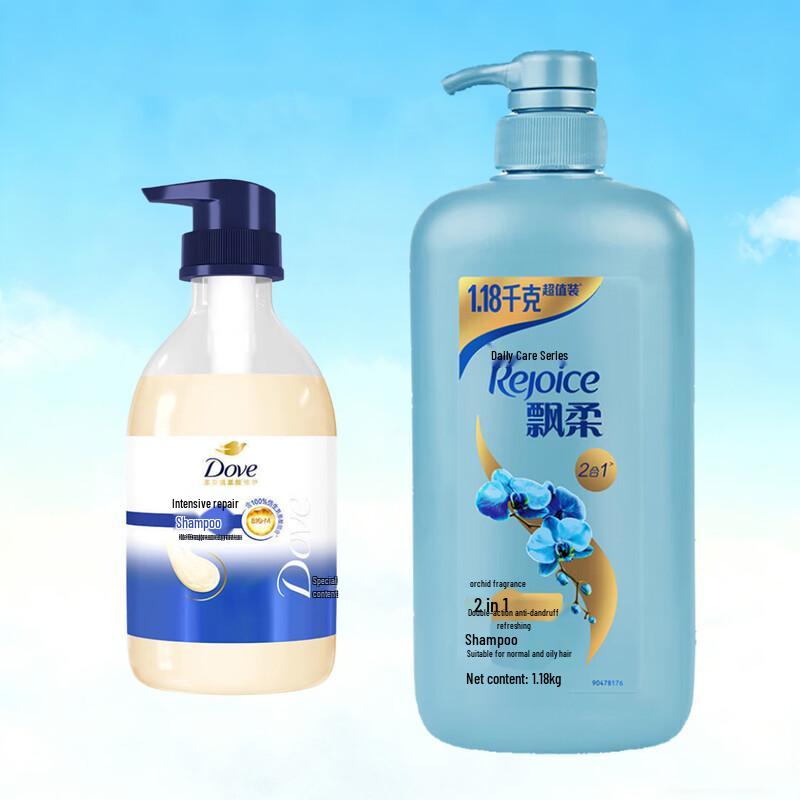 Dove & Rejoice Shampoo Combo Pack