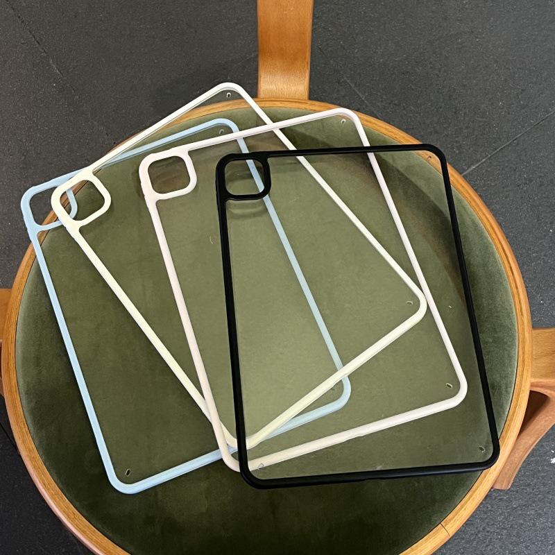 Solid Color Acrylic Case for iPad Pro 2021 & iPad Mini 6