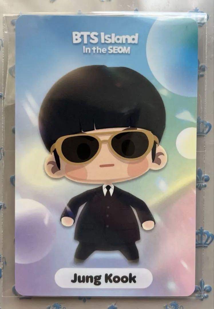 

[USED] BTS ISLAND IN THE SEOM Coupon Reward Trading Card Jungkook
