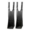 2PCS Black Hanging Foot Peg Bag Adjustable Passenger Foot Pegs  Rear Passenger Foot Support