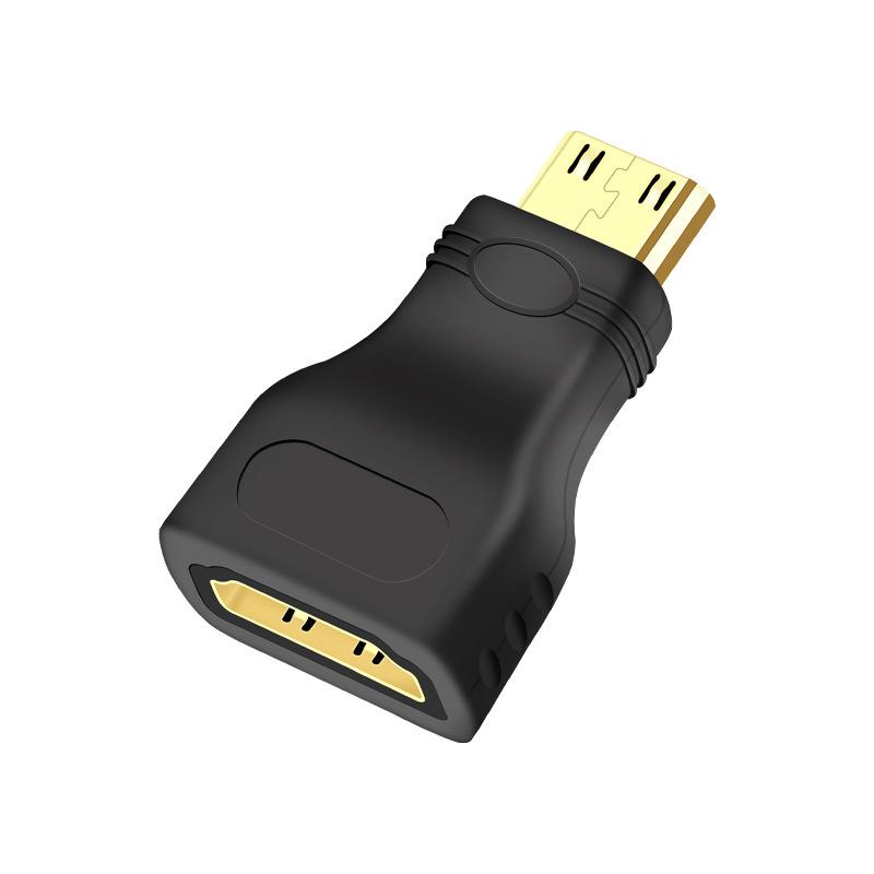 

HD Mini Male HDMI-compatible To Standard HDMI-compatible Female Extension Adapter Female To Male F-M HDMI-compatible Converter