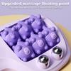 Portable Dual Foot Massage Roller Magnetic Bead Cat Claw Foot Therapy Massager Pressure Point Stimulation Magnetic Roller Gifts