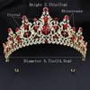 Luxury Flower Crystal Tiaras and Crowns for Bride Women Elegant Bridal Wedding Crown Hair Jewelry Party Prom Accessories