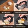 New garlic mash manual circular garlic press garlic mash manual garlic beater household kitchen garlic tool