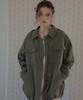 OURNOSTALGIA Rover Field Half Jacket_Khaki(O26Ot01)